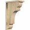 Ekena Millwork New Brighton Rough Sawn Corbel w/Backplate, Douglas Fir, 6"W x 14"D x 22"H COR06X14X22NEB01RDF - alternate 1